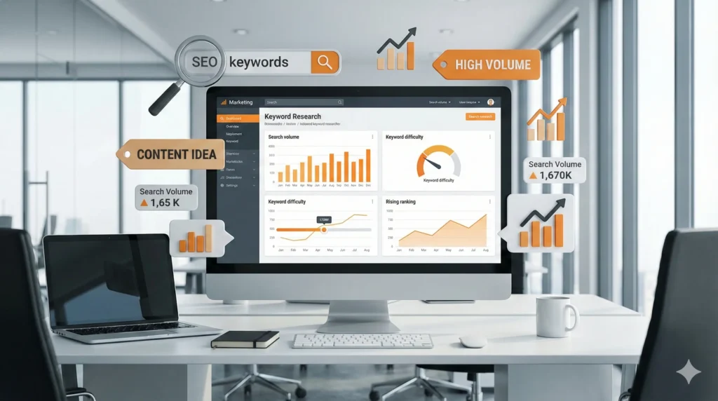 Ubersuggest keyword research SEO analytics dashboard – 10 Digital Marketing Tools in 2025