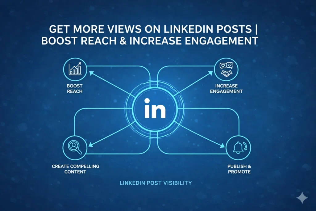 LinkedIn marketing strategies to increase post visibility, reach, and engagement