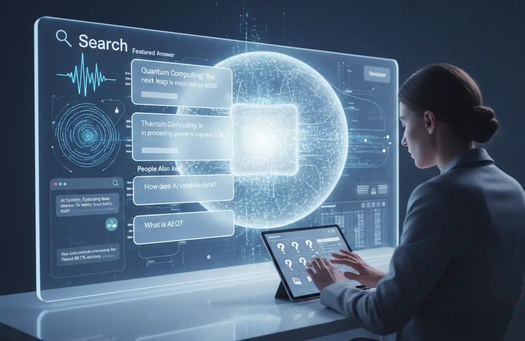 AI-generated insights visualization connecting machine learning, climate change, ethics, and policy frameworks